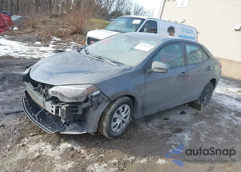 2017 Toyota Corolla L z USA, uszkodzony, nr VIN 2T1BURHE1HC872173